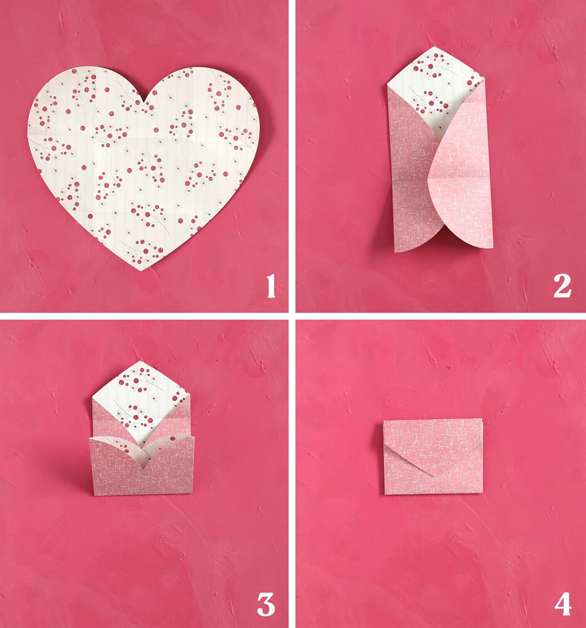 How To Fold A Heart Into An Envelope