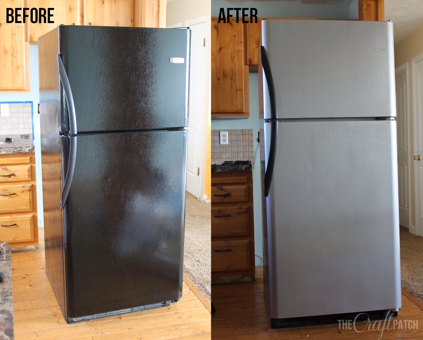 Чем красят холодильники дома - фото
