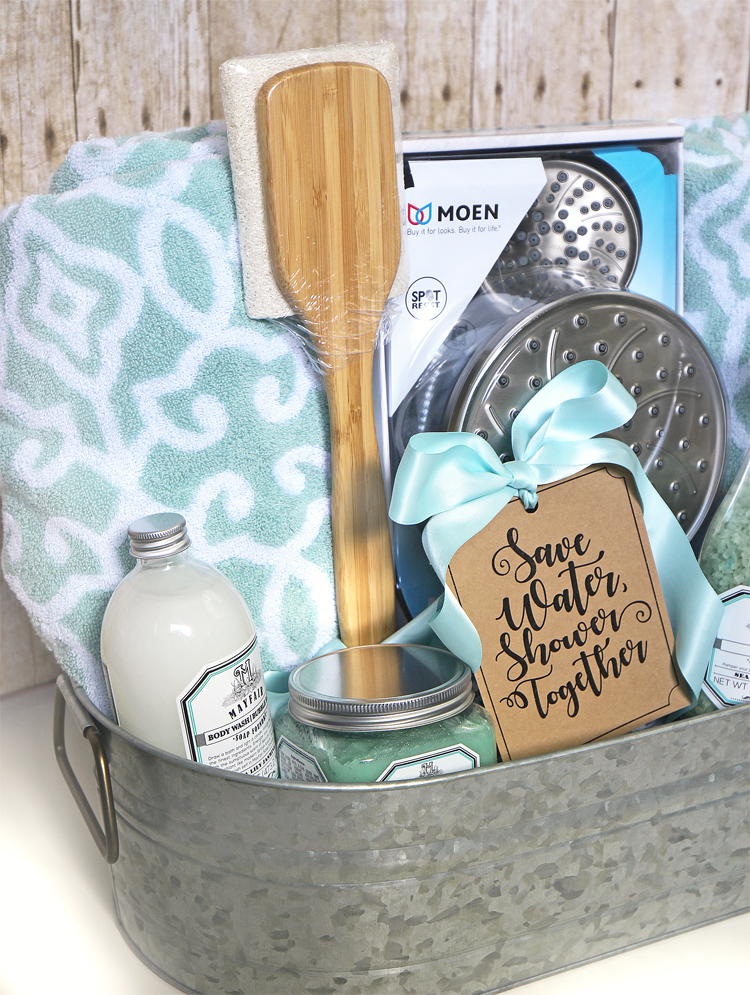 bridal shower gift basket ideas