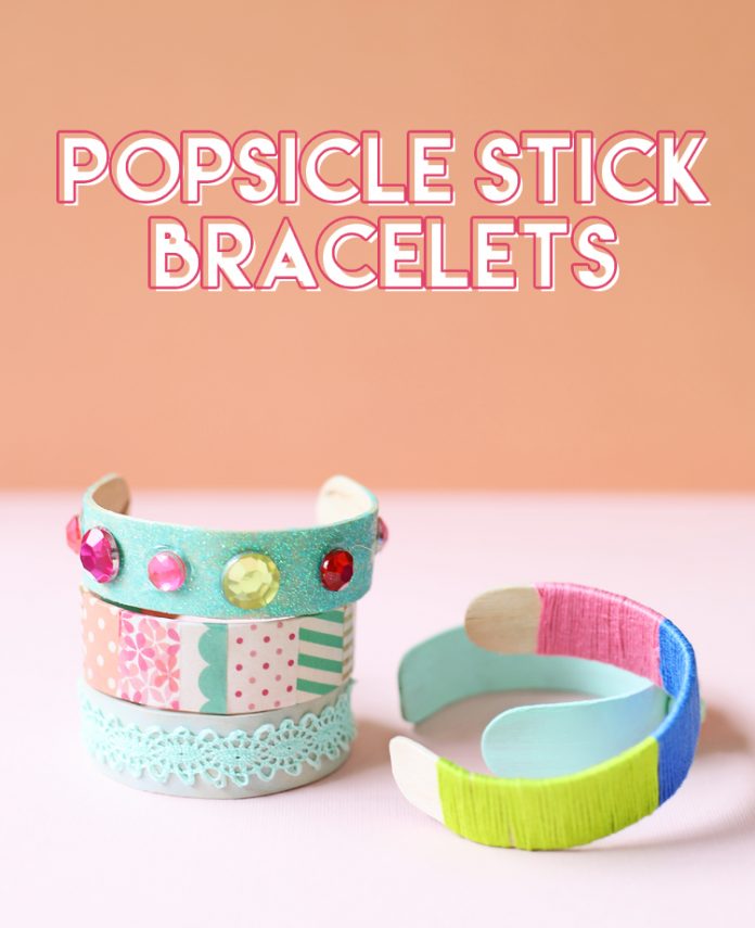 Popsicle Stick Bracelets