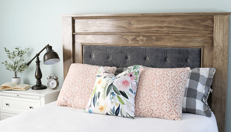 Diy Wood Upholstered Headboard The Craft Patch