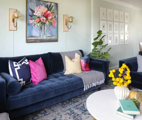 From Farmhouse to Modern Glam: My Living Room Makeover with Article Sofa
