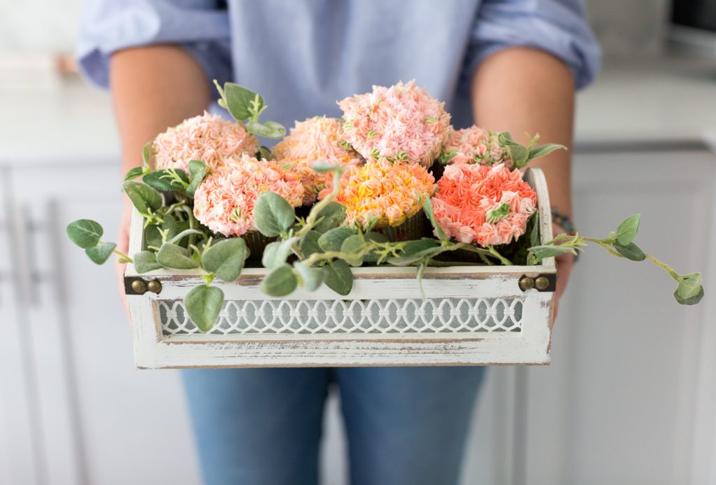 mothers day cupcake bouquet DIY