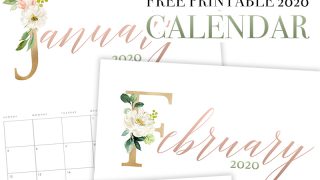 The Best Free Printable Calendars of 2020