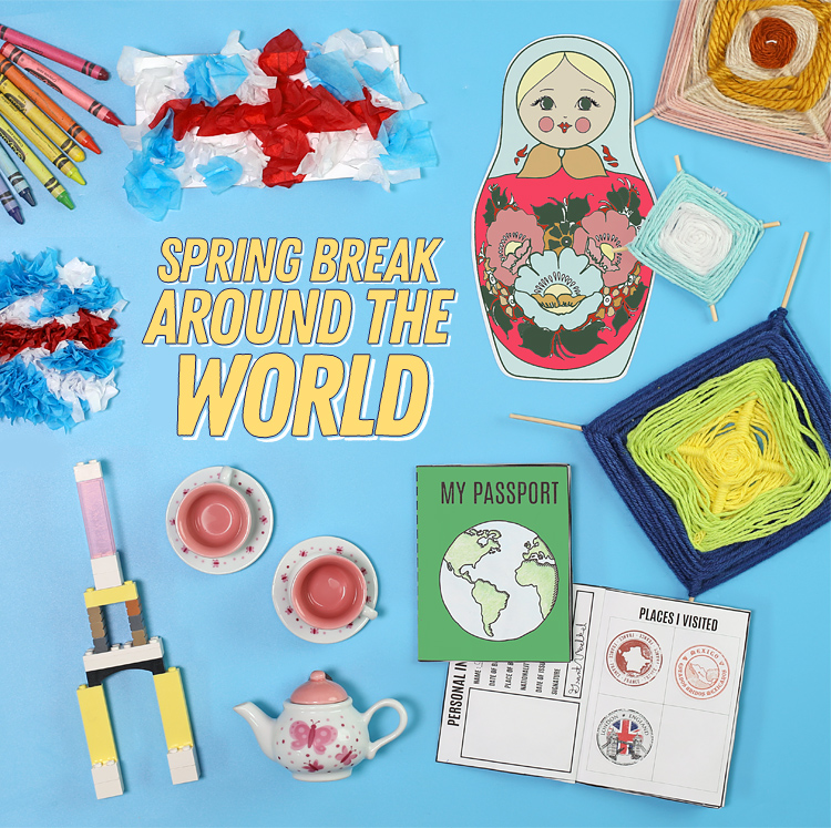 Around the World In A Week Activity for Kids