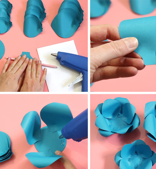 best free paper flower templates the craft patch