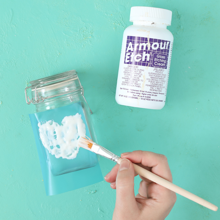 How To Etch A Glass Using Armour Etch Cream