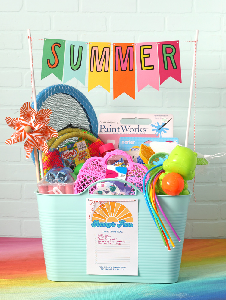 gift basket ideas for kids
