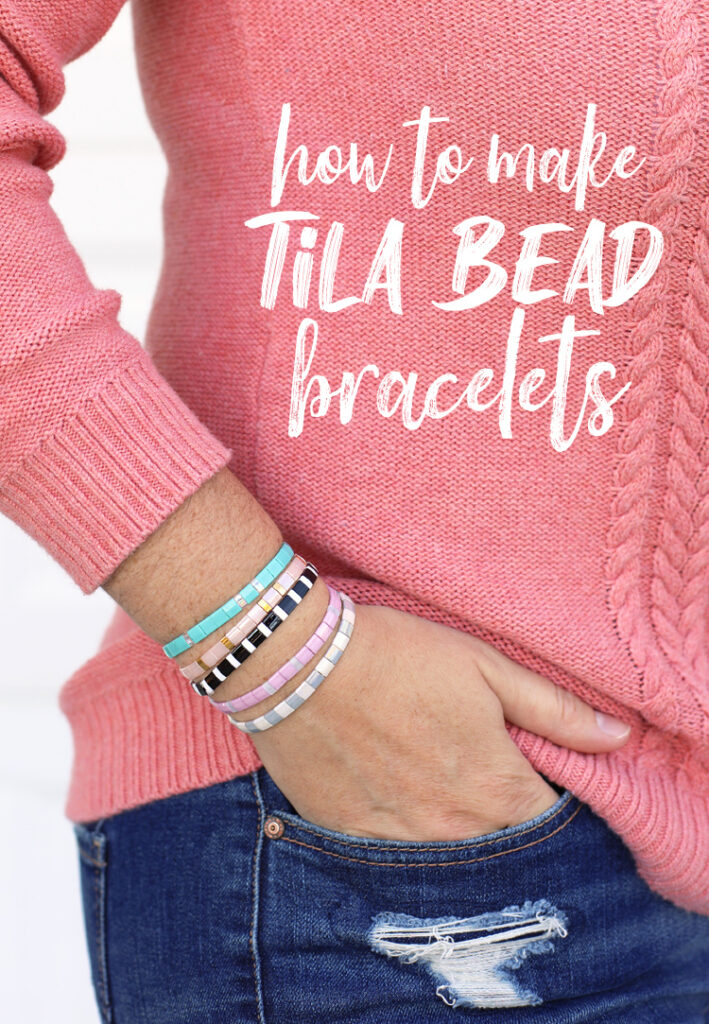 How to Make a Flat Bead Bracelet