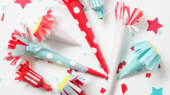 Patriotic Paper Plate Hat Craft for Fourth of July - Raising Veggie Lovers