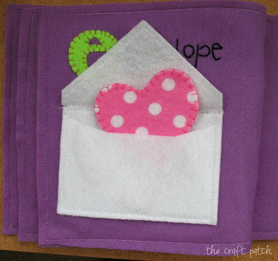 felt book for kids handmade