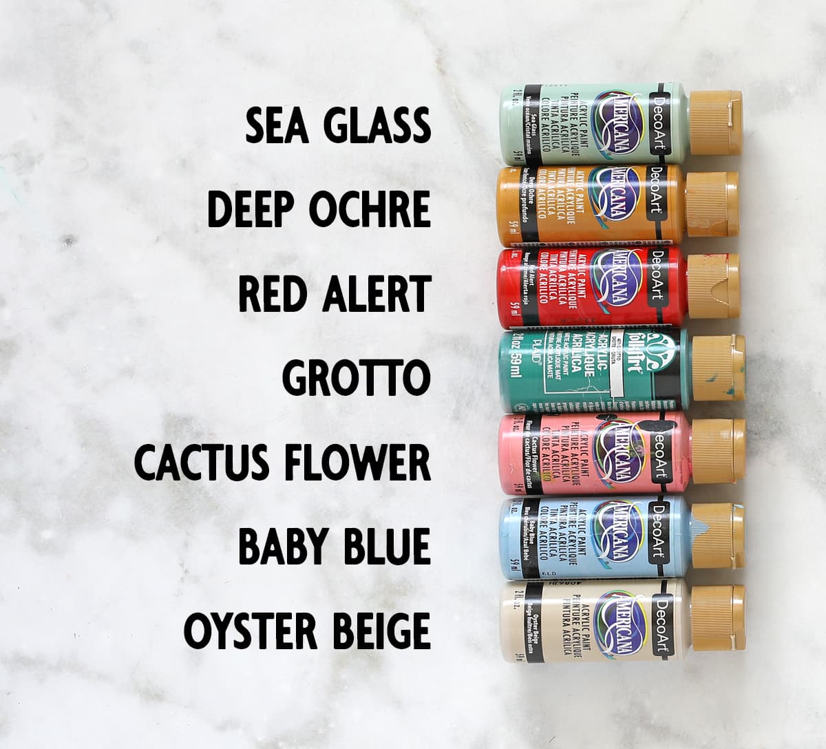 nutcracker craft paint colors