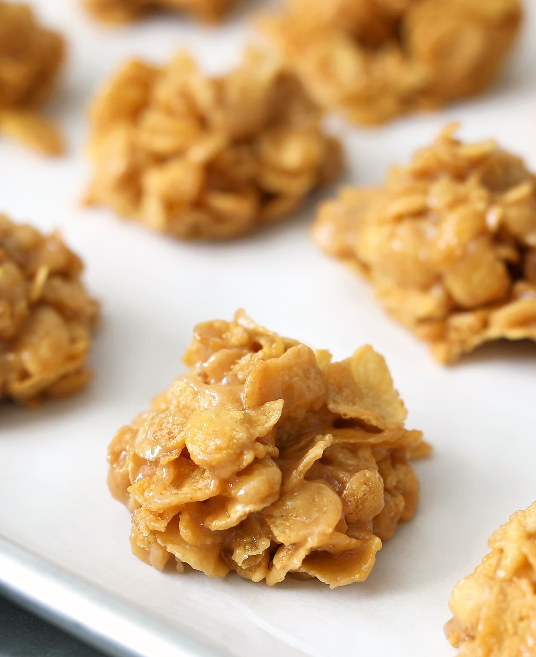 cornflake peanut butter cookies