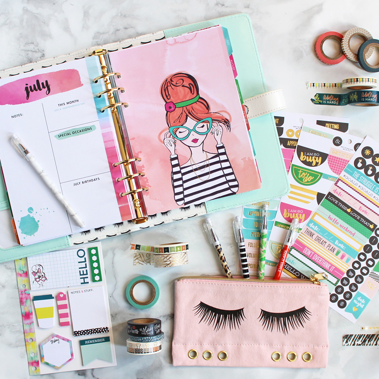 hobby lobby planner goodies