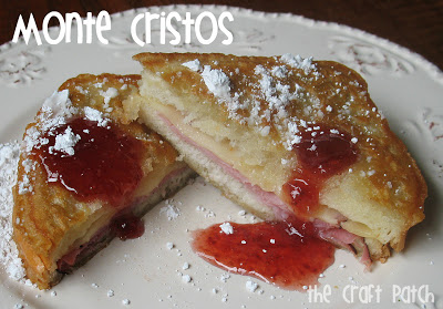 homemade monte cristo sandwiches