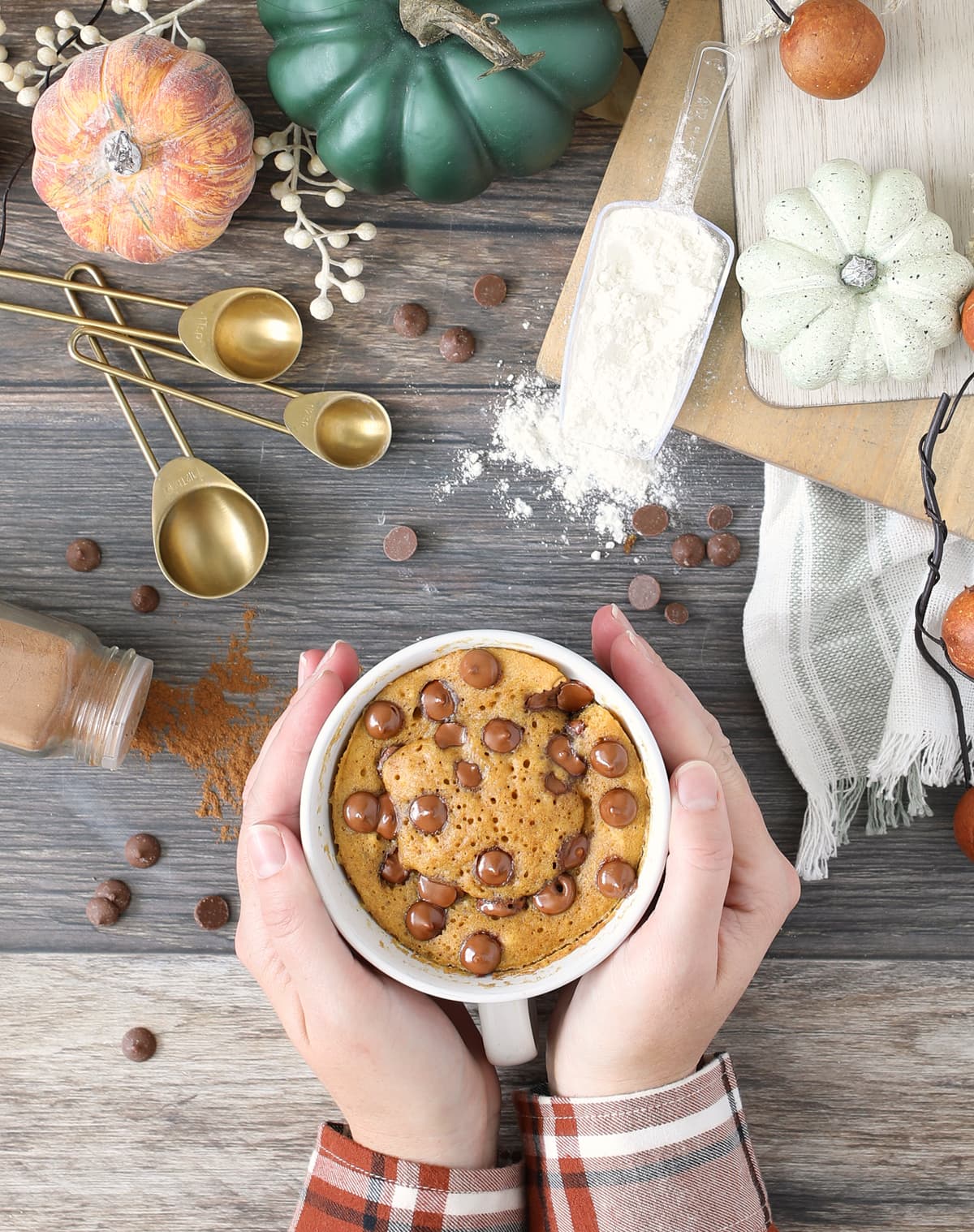 pumpkin spice mug cake recipe