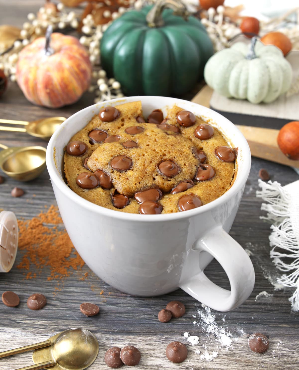 pumpkin mug cake