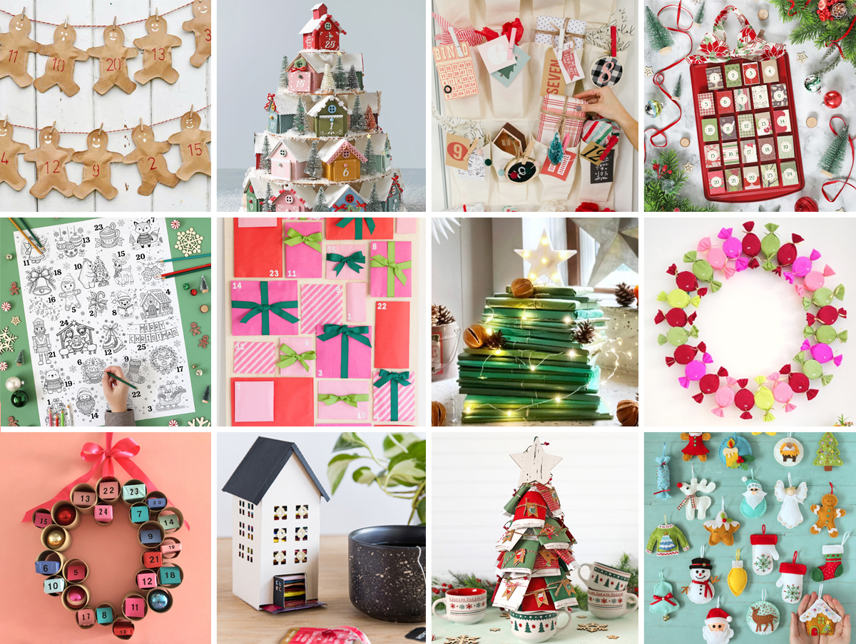 diy handmade advent calendars