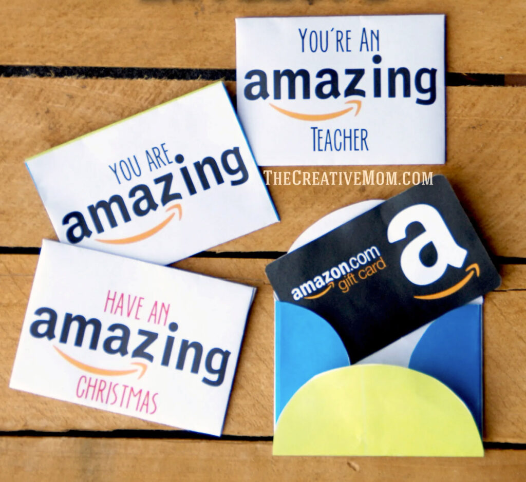 amazon gift card printable