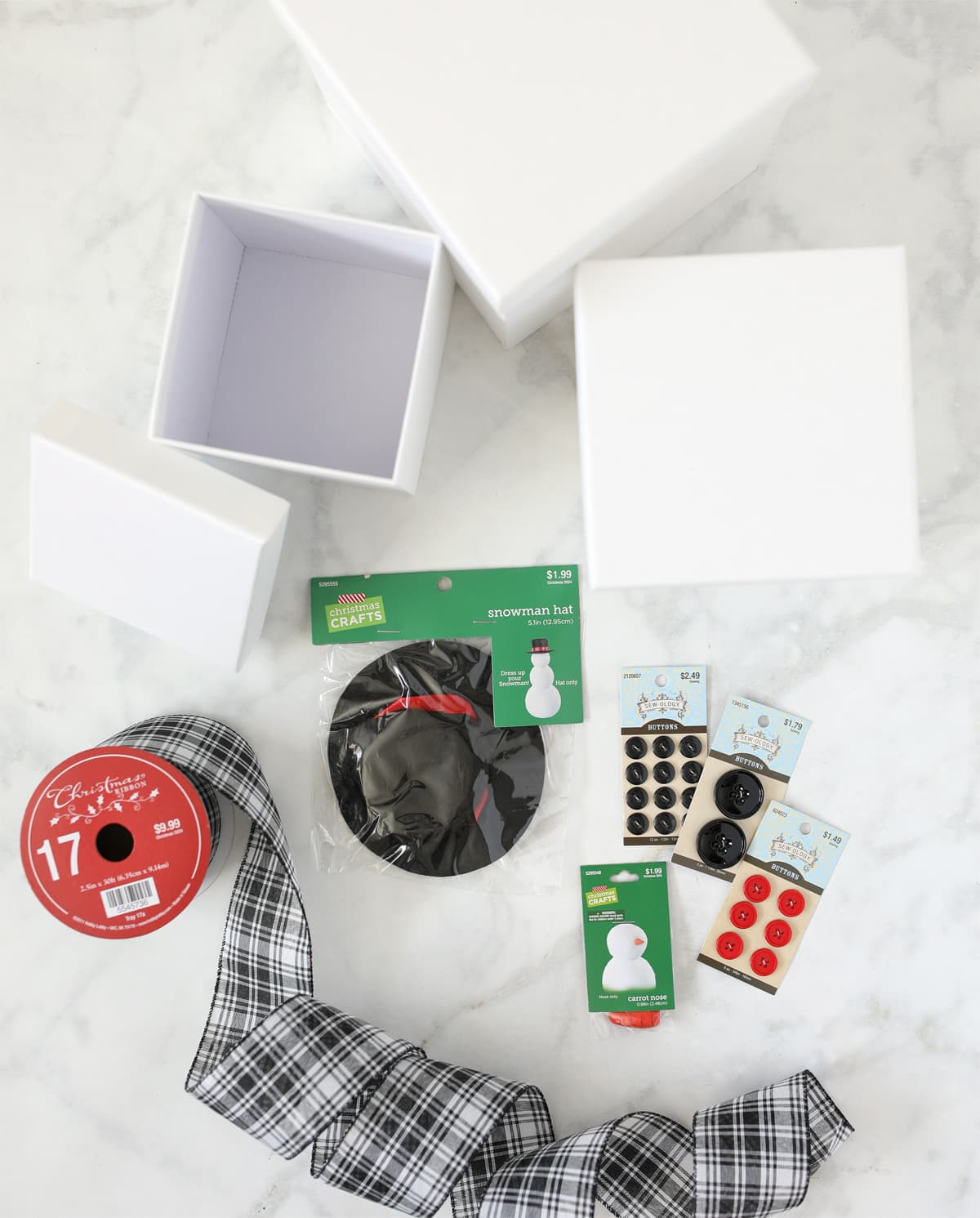 snowman boxes diy gift wrapping