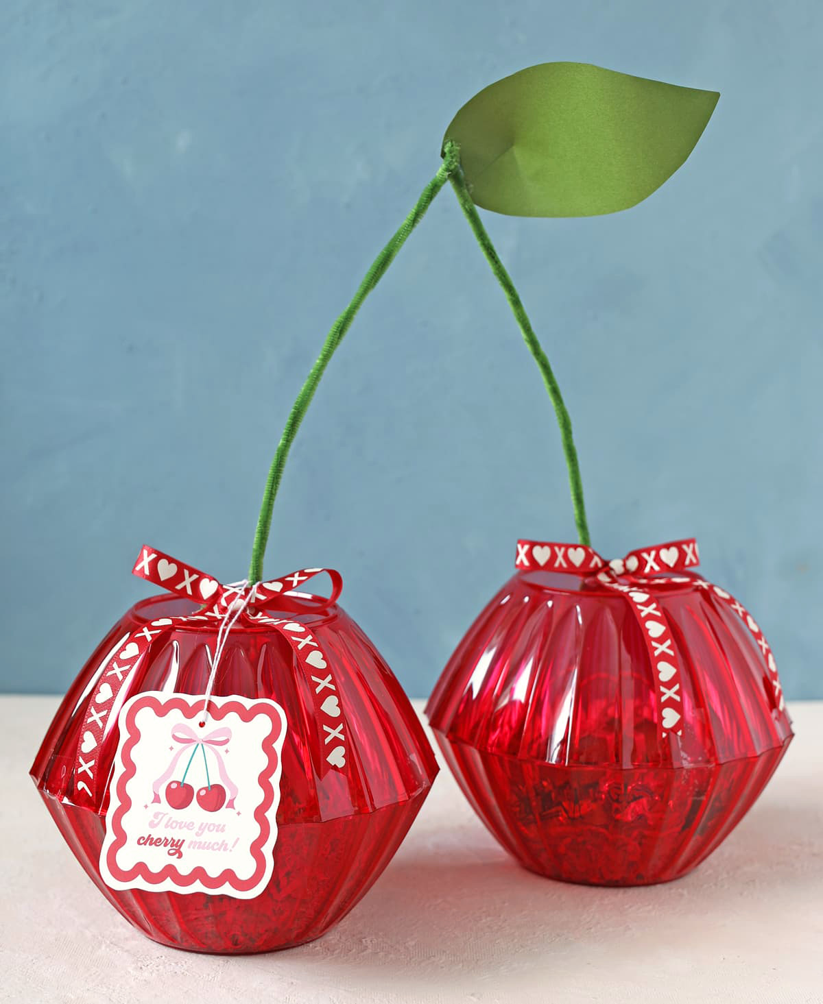 how to make giant cherries creative valentines day gift